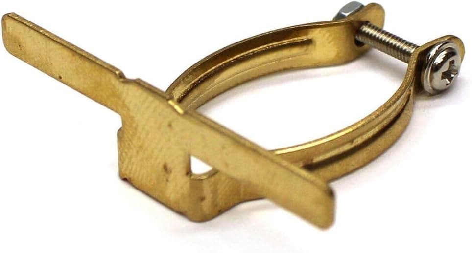 20pk.Brass Adjustable Night Light Clip for Stained Glass or Fused Pieces