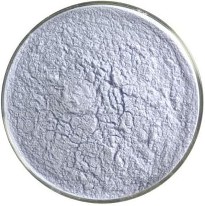 Bullseye Glass Cobalt Blue Opal Powder 5oz.Jar 90coe