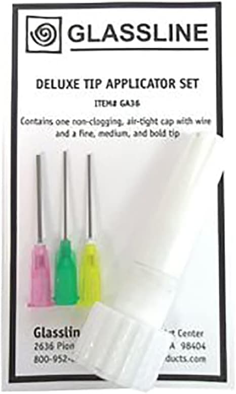 Deluxe Tip Applicator Set for Glassline Bottle Paints